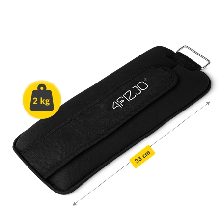 Greutăți pentru glezne și încheieturi 2 x 2 kg