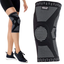 Genunchieră elastică cu stabilizare rotulă XL