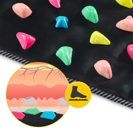 Covoraș de reflexoterapie cu presopunctură 140 x 35 cm