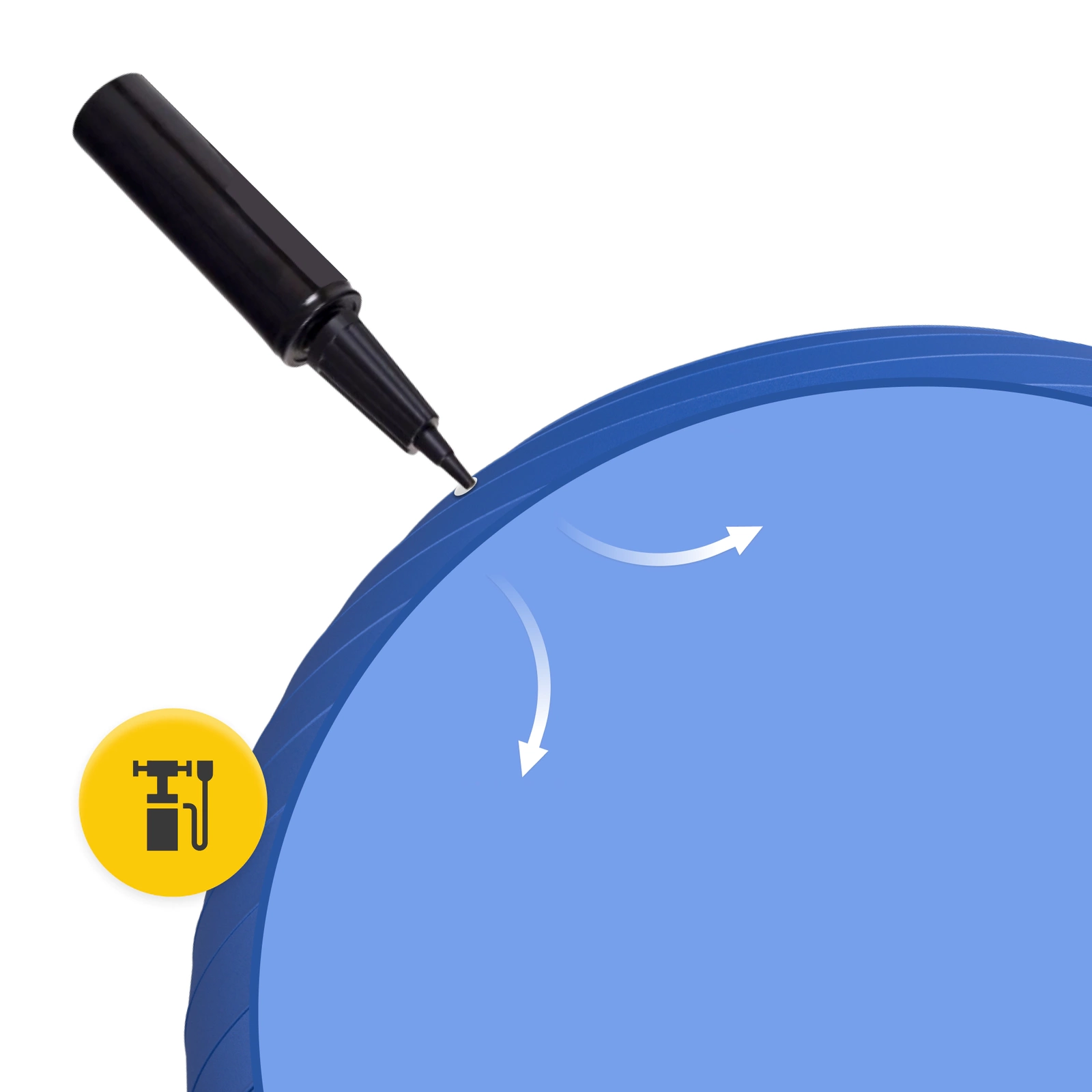 Minge de gimnastică gonflabilă 85 cm