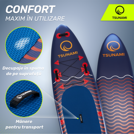Placă SUP TSUNAMI Paddle Board 350 cm T05