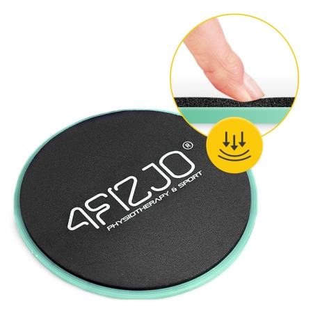 Discuri de alunecare pentru exerciții SLIDE, 2 buc.