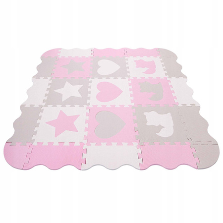 Set de puzzle din spumă 120x120 - „Animale”