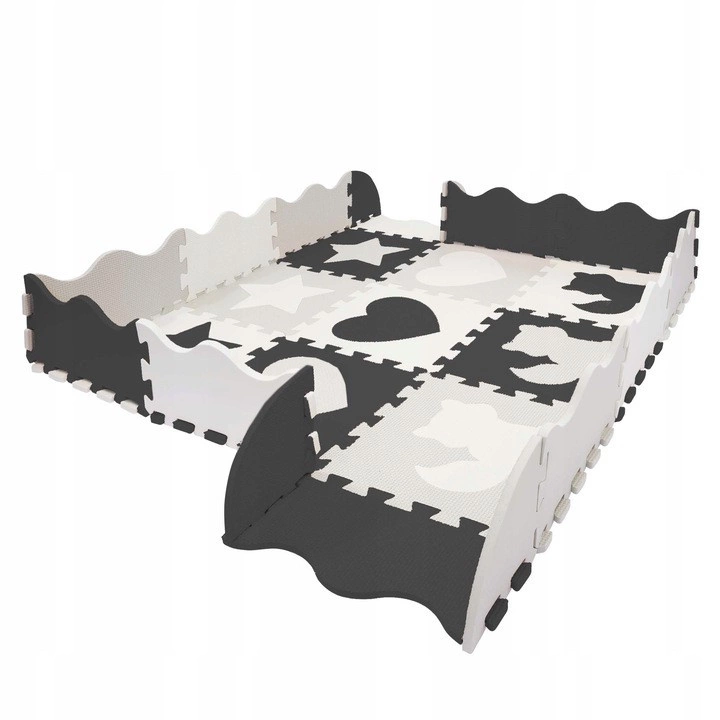 PIANKOWA MATA EDUKACYJNA PUZZLE KSZTAŁTY 3D KOJEC Marka 4FIZJO