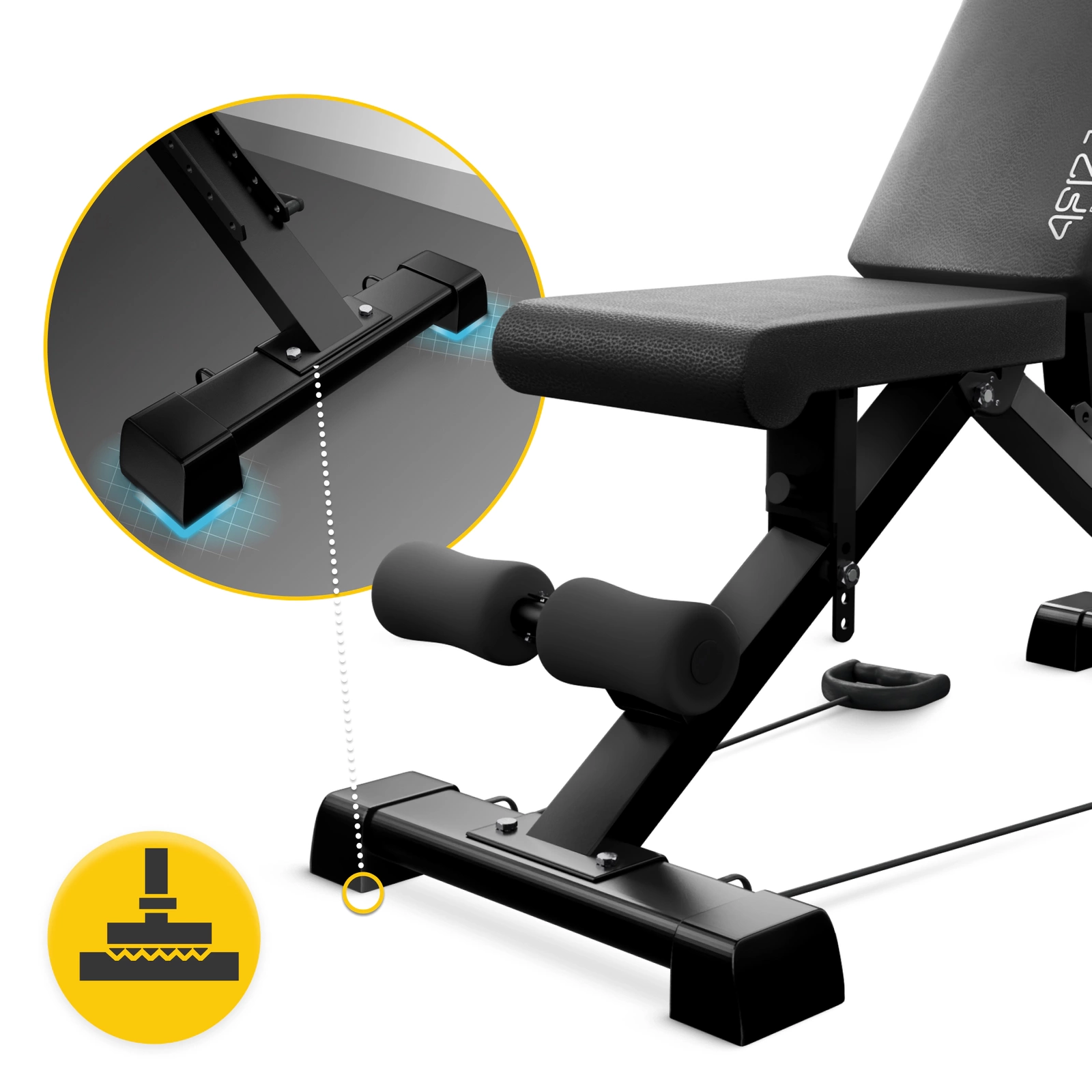 Bancă de antrenament multifuncțională reglabilă pentru exerciții EVO