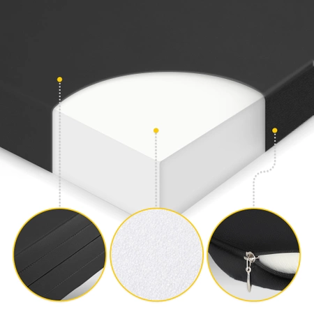 Saltea de gimnastică pliabilă XL