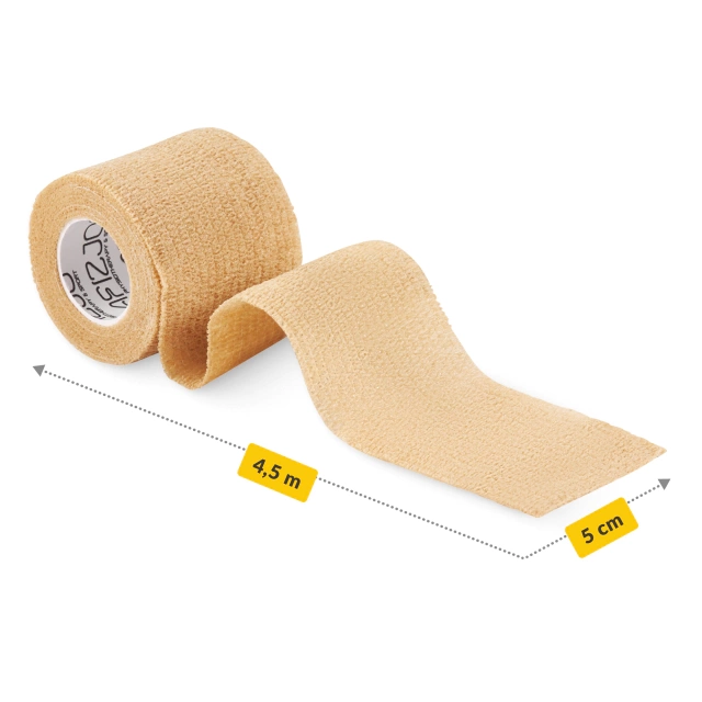 Bandaj coeziv 4,5 m x 5 cm