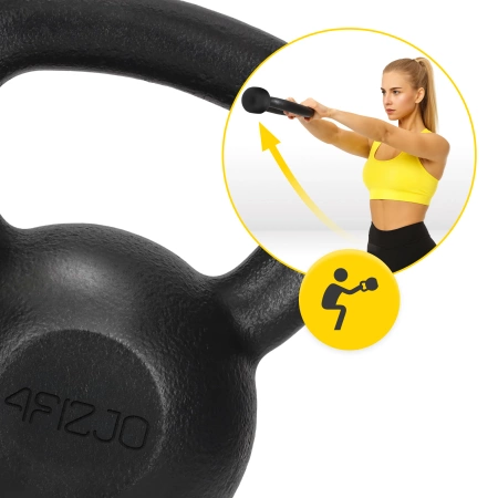 Kettlebell greutate din fontă 14 kg