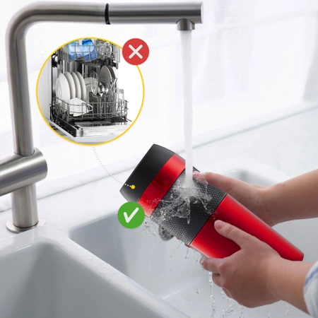 Cana termică Mountain Goat TRAVEL 450 ml roșie