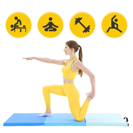 Saltea de gimnastică pliabilă