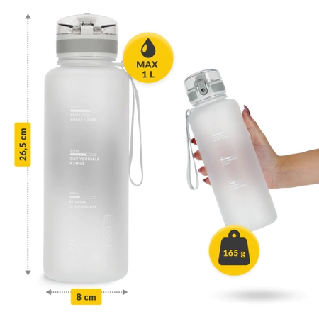 Sticlă sport de apă 1000 ml