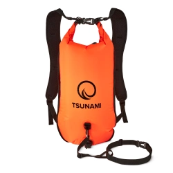 Geamandură de înot, gonflabilă + Rucsac + Buzunar uscat 3 în 1 TSUNAMI