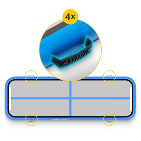 Pistă acrobatică AIR MAT 3 x 1 x 0,15 m