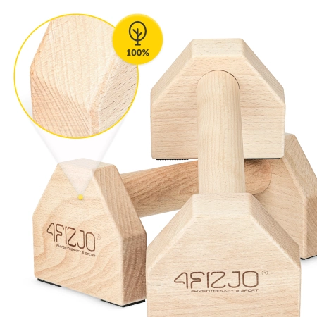 Paralele din lemn 25 x 12,5 x 10 cm