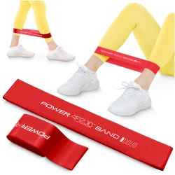 Bandă elastică de exerciții MINI POWER BAND 0,4 mm