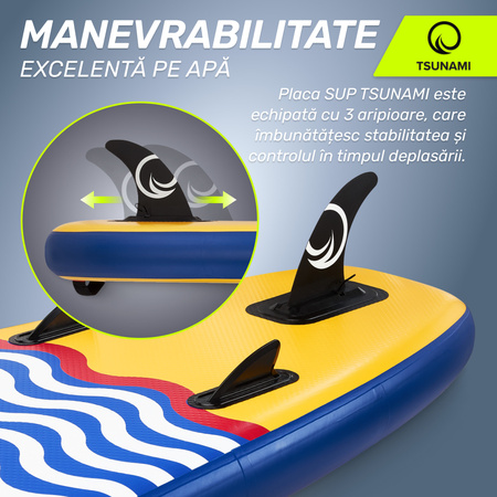 Placă SUP TSUNAMI Paddle Board 350 cm T04