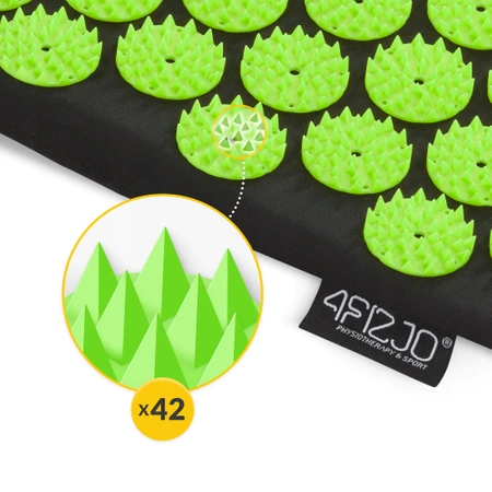 Covoraș clasică de presopunctură de mărime mare cu pernă XL