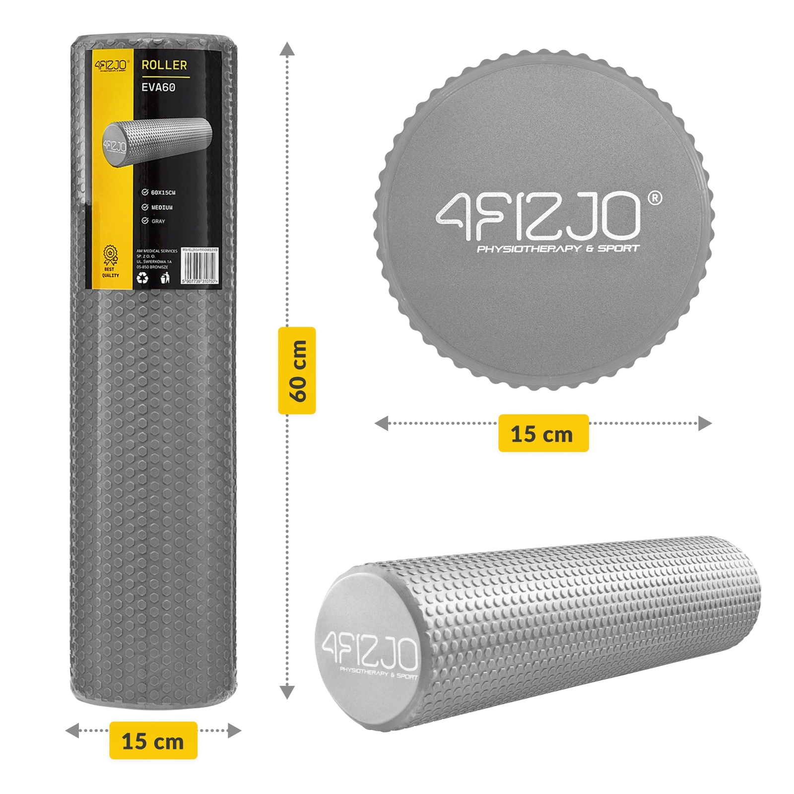 Rola cu mini proeminențe CARE+ 60CM