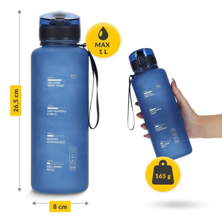 Sticlă sport de apă 1000 ml