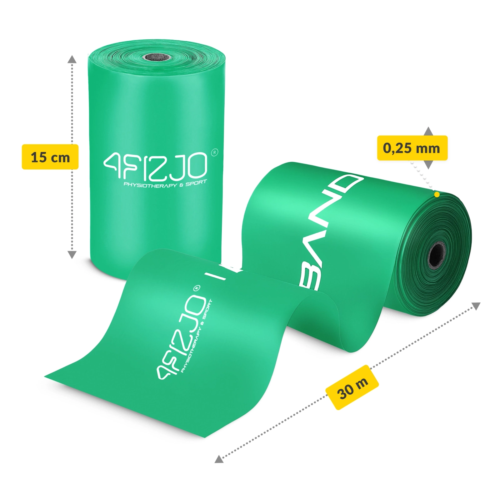 Bandă de reabilitare FLAT BAND 5-8 kg 30 m