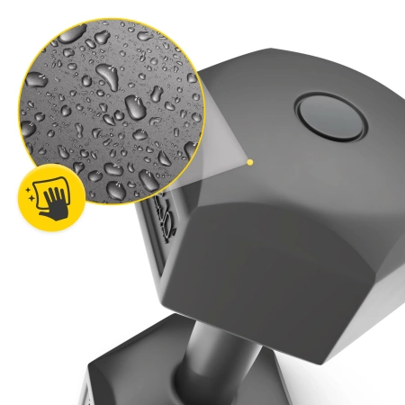 Gantere bituminoase pentru exerciții 2 x 4 kg