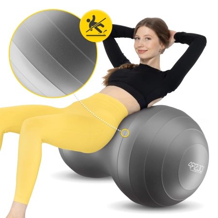 Minge de reabilitare PEANUT AIR BALL Gri