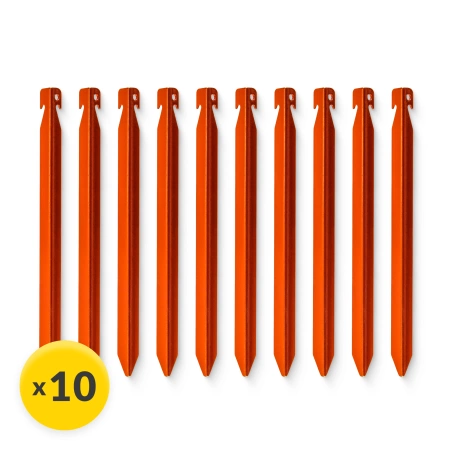 Cuie de cort din aluminiu 18 cm în formă de V 10 buc.