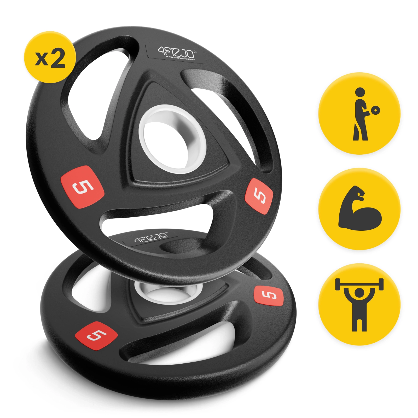 Greutăți Olimpice 2 x 5 kg