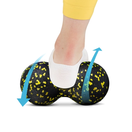 Minge dublă de masaj EPP 8 cm