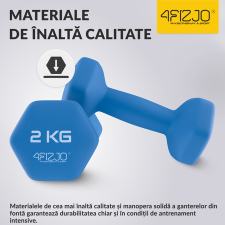 Haltere clasice 2 x 2 kg