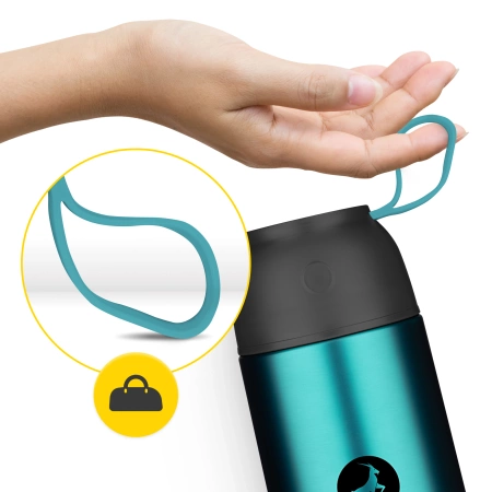 Termos pentru prânz din oțel inoxidabil 720 ml acvamarin