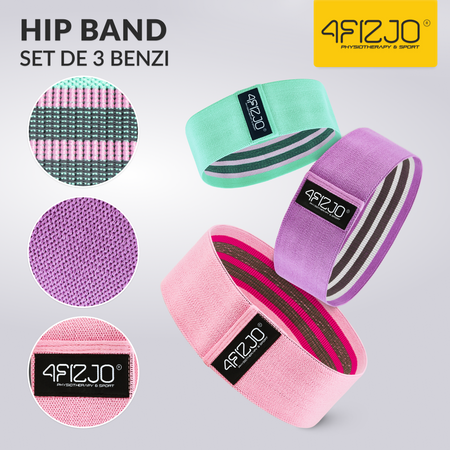 Set de benzi textile HIP BAND
