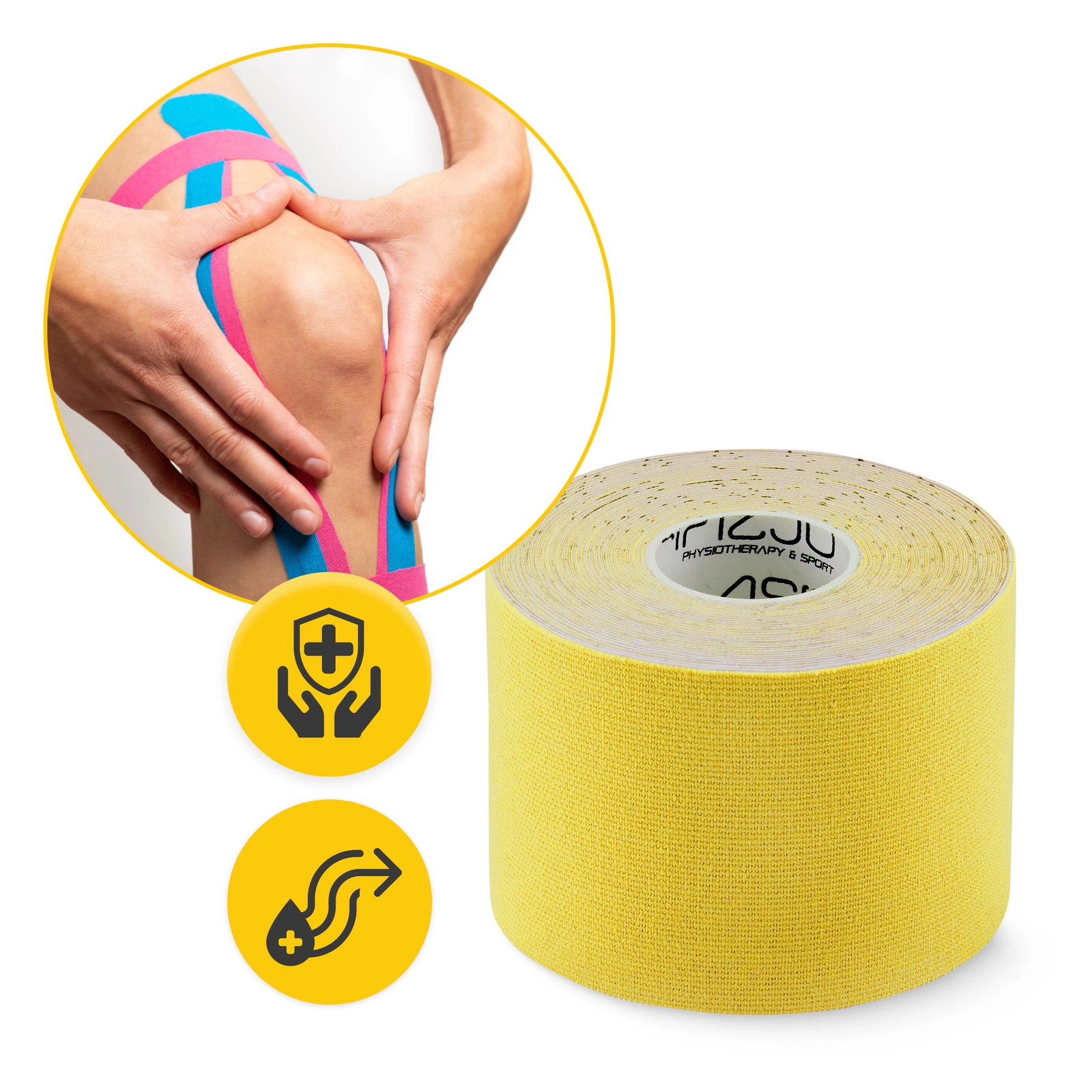 Bandă Kinesiotaping 5 cm x 5 m