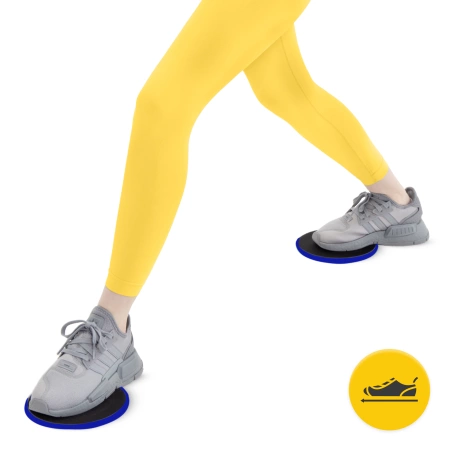 Discuri de alunecare pentru exerciții SLIDE, 2 buc.