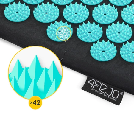 Covoraș clasică de presopunctură de mărime mare cu pernă XL