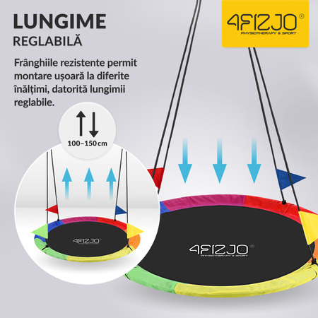 Leagăn de grădină pentru copii XL 110 cm