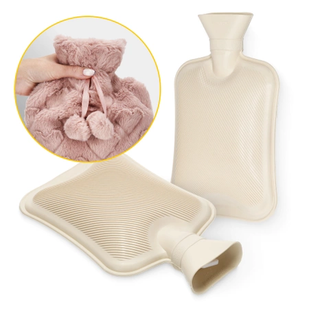 Pernă cu apă caldă cu husă, 2 L