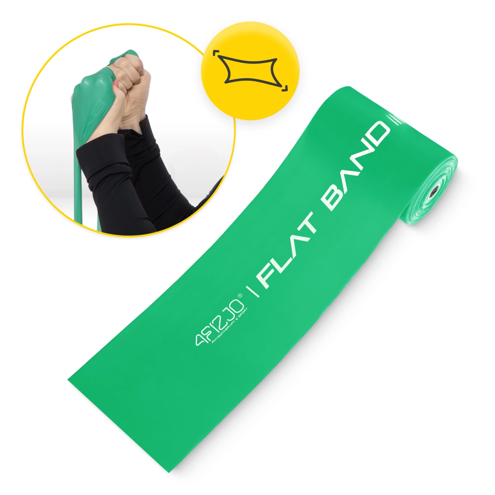 Bandă de reabilitare FLAT BAND 5-8 kg 30 m