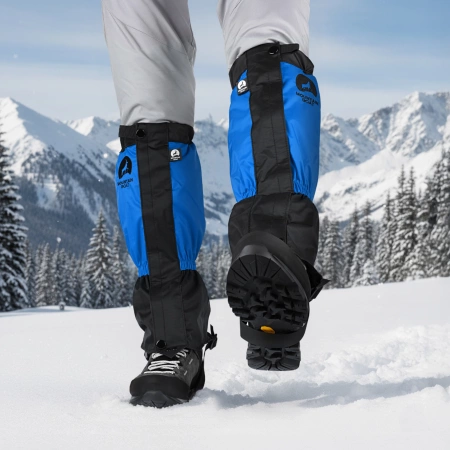 Ghetre impermeabile pentru încălțăminte universală albastre