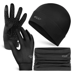 Set termic unisex 3 în 1 – căciulă + fular + mănuși L/XL