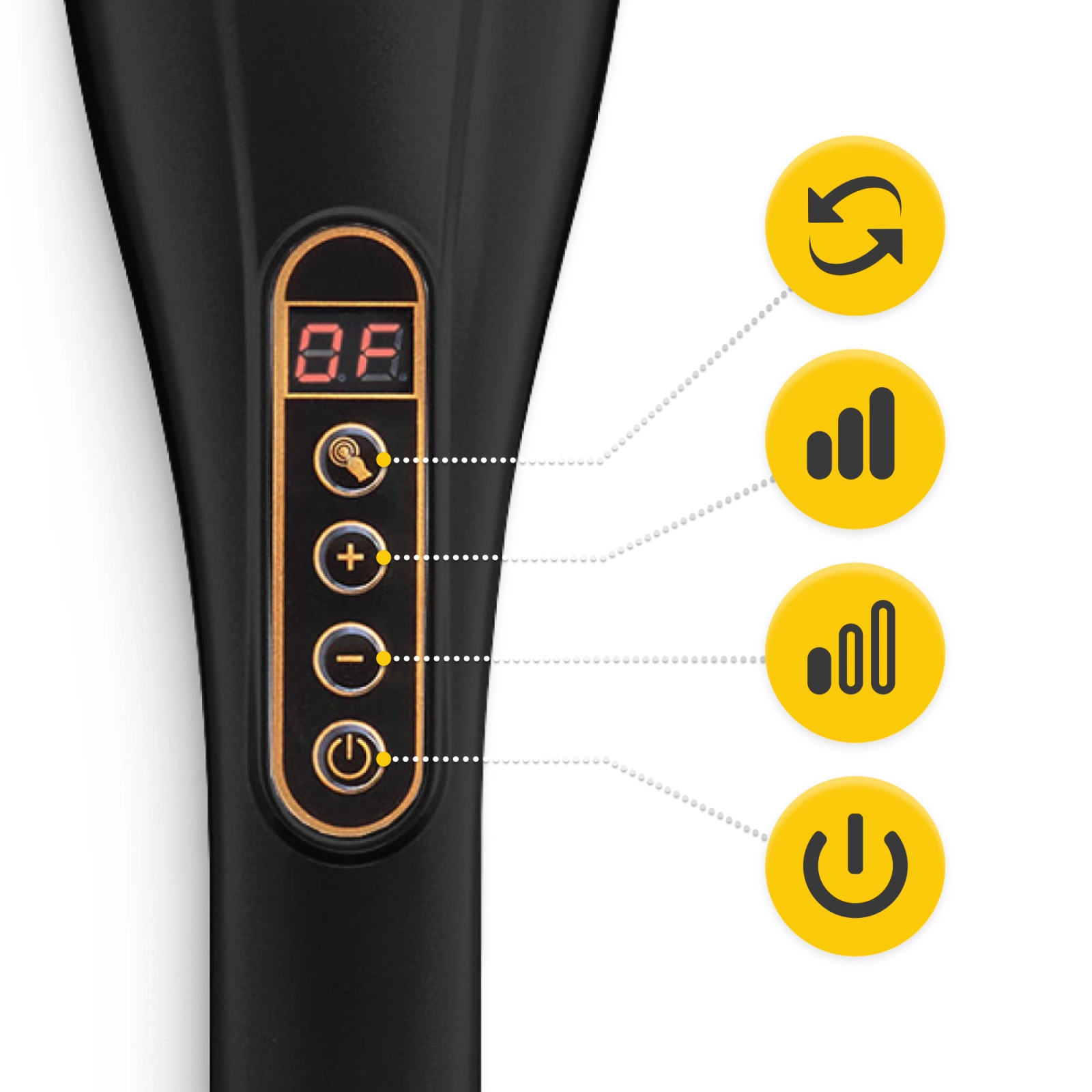 Masaj corporal portabil cu vibrații