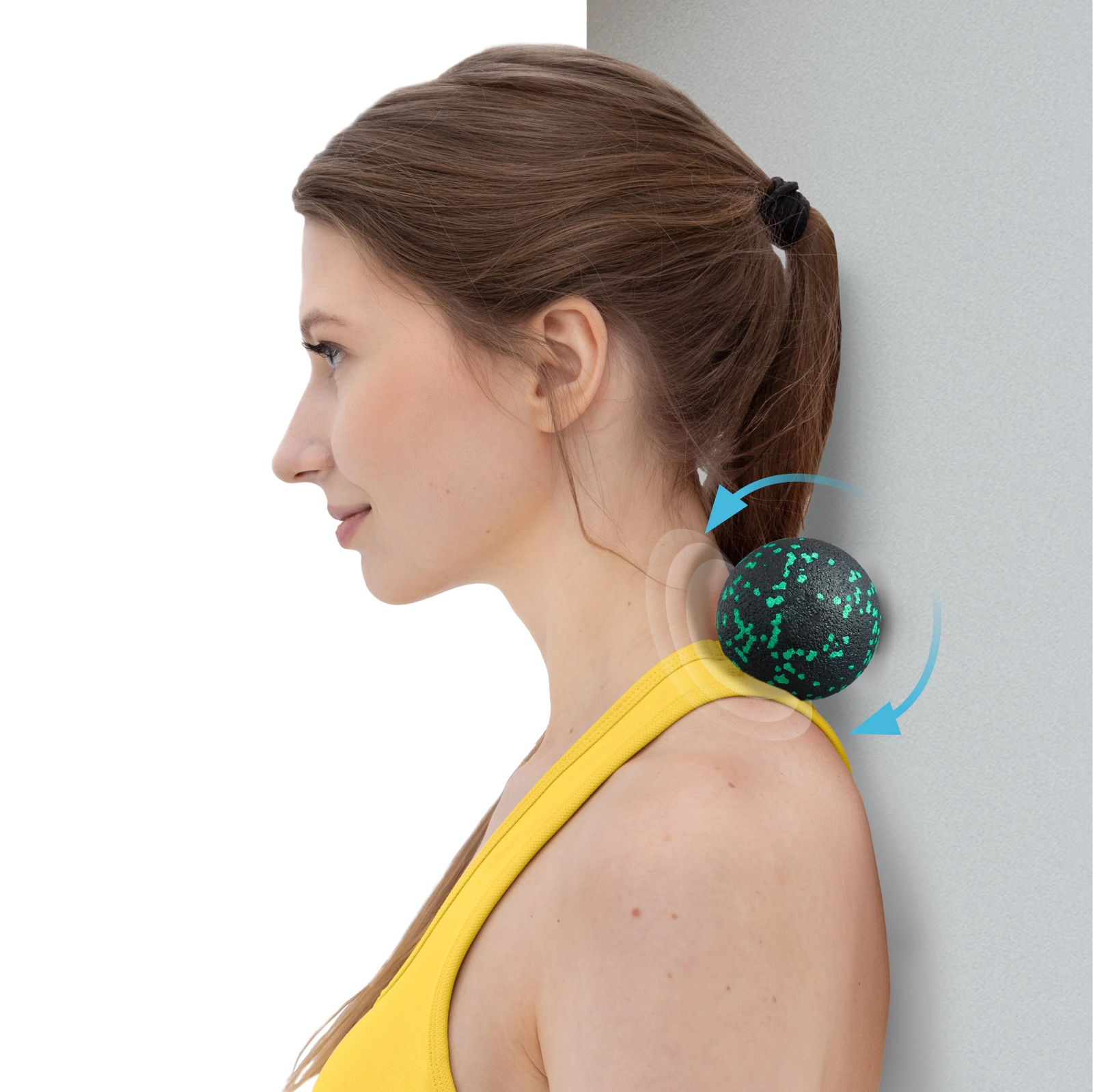 Minge de masaj dublă EPP 8 cm