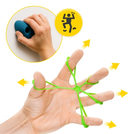 Set de 3 benzi de exerciții pentru degete