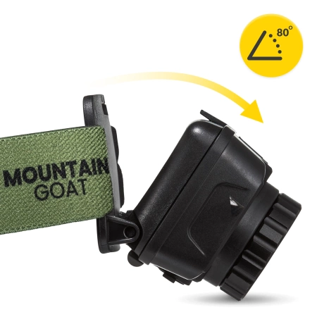 Lampă frontală cu LED Mountain Goat