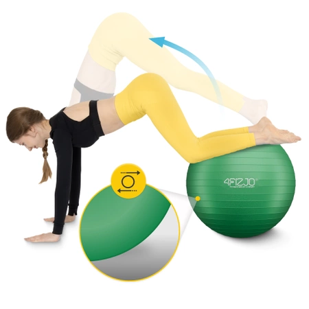 Minge gonflabilă de gimnastică pentru fitness 75 cm
