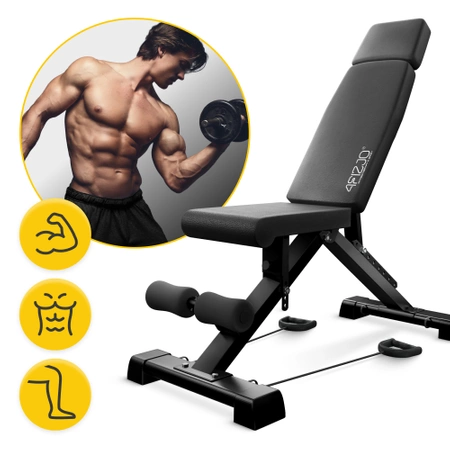 Bancă de antrenament multifuncțională reglabilă pentru exerciții EVO