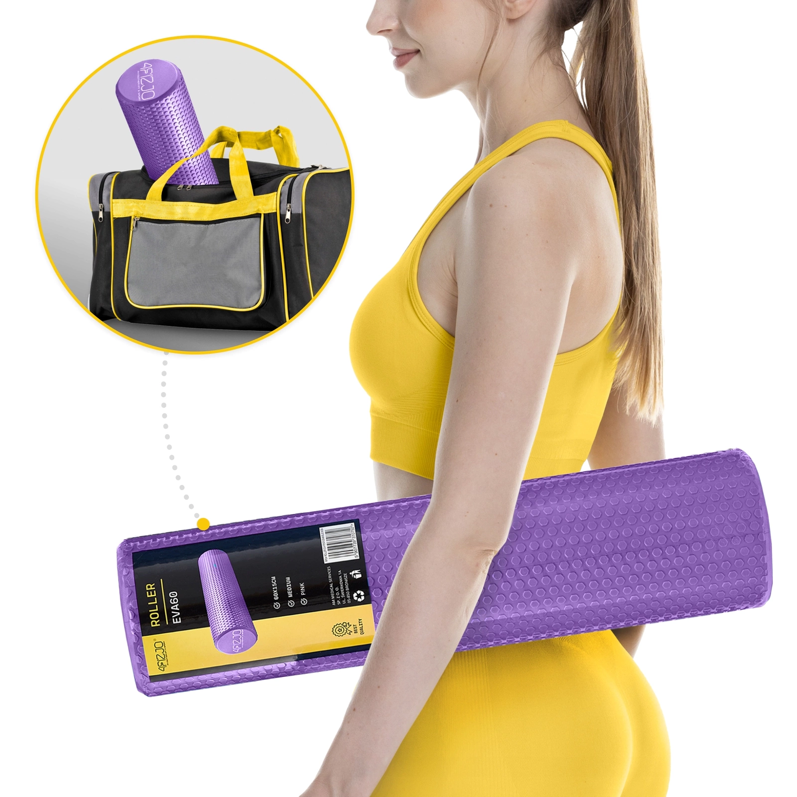 Rola cu mini proeminențe CARE+ 60CM