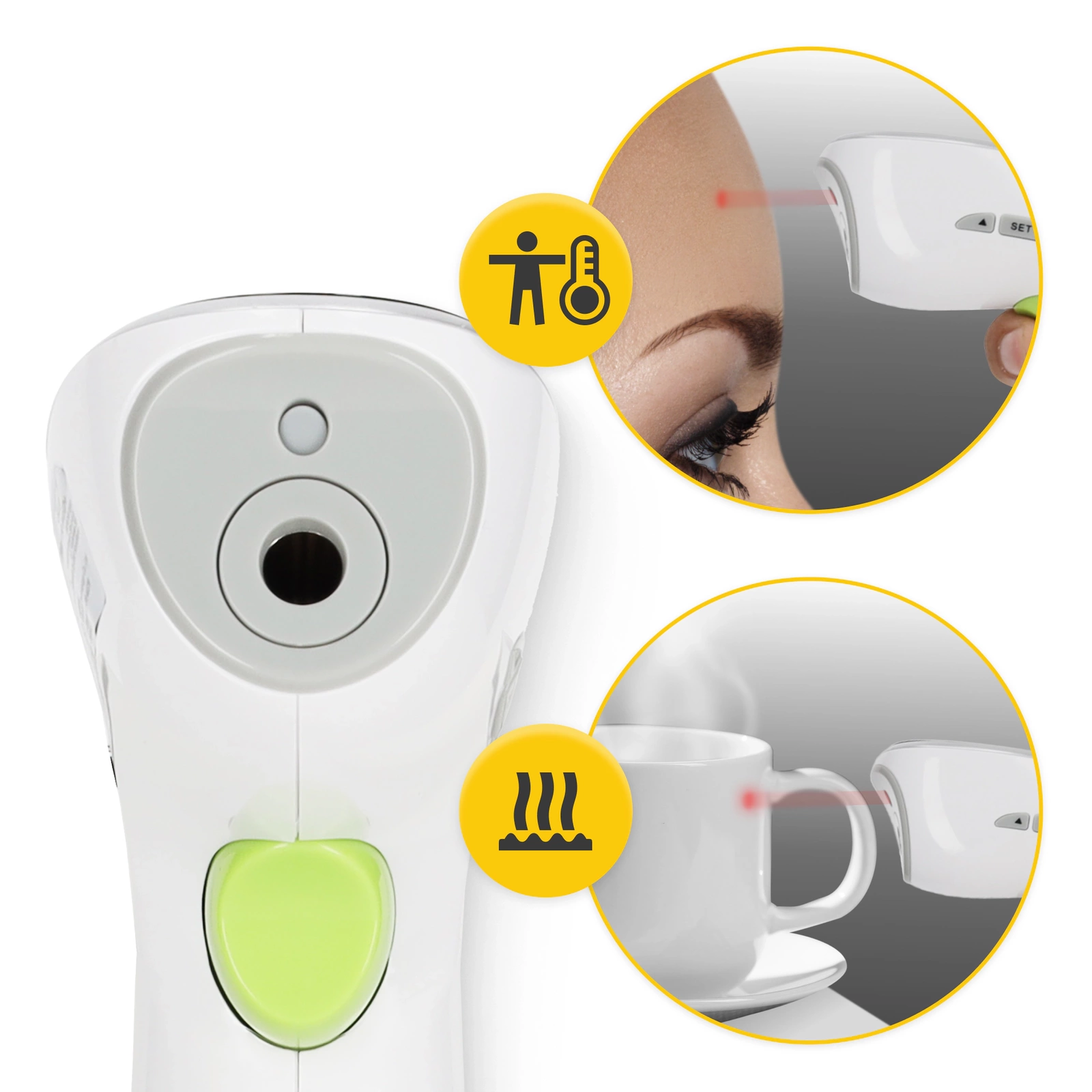 Termometru fără contact cu infraroșu MED+