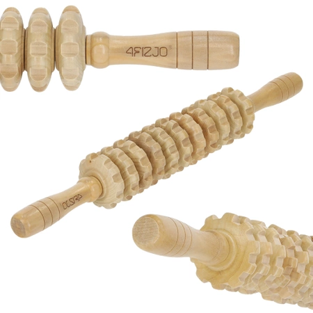 Rolă de masaj din lemn