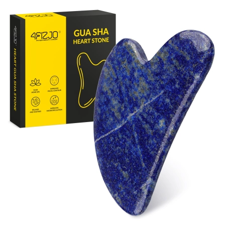 Piatra clasică Gua Sha din lazurit natural